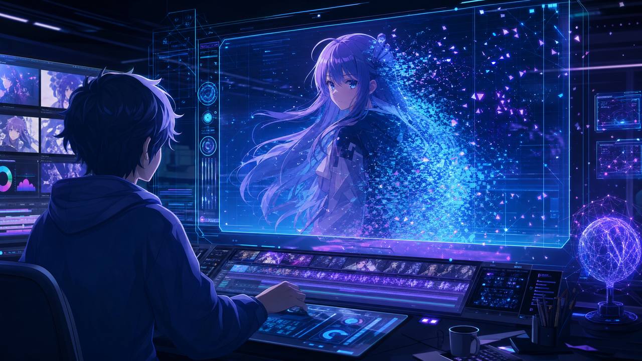 幼女漫画-AI动漫剪辑教程